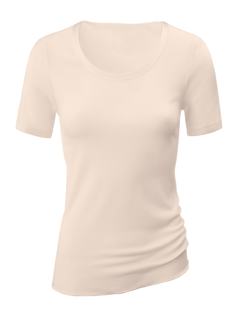 Calida True Confidence Shirt Short Sleeve Unterwäsche Damen Hell | 83106-NLUP